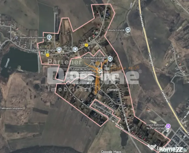 Parcele de vanzare Cornesti, Miroslava, 17.000 EURO / PARCE