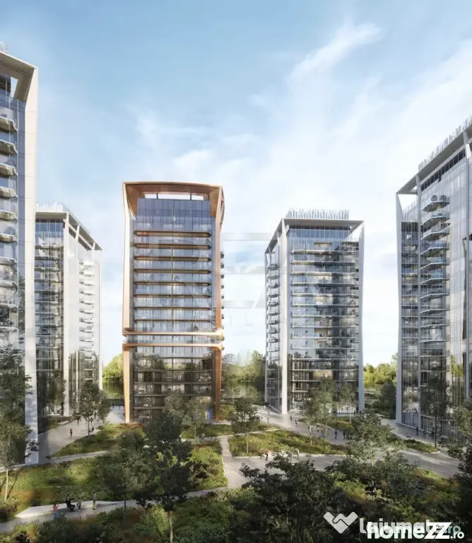 Studio Dublu mobilat și utilat complet în One Lake Club
