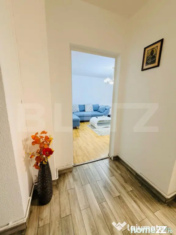 Apartament cu 3 camere, 2 bai, 2 balcoane, 2 locuri de parca