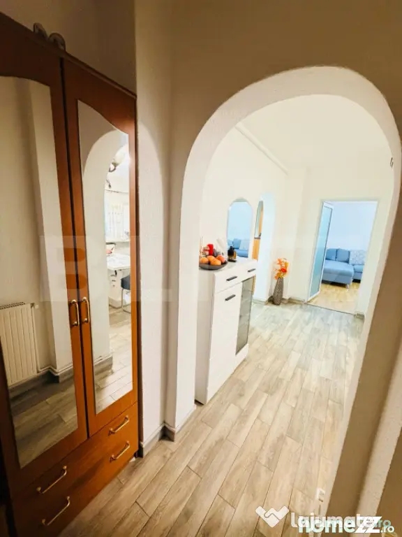 Apartament cu 3 camere, 2 bai, 2 balcoane, 2 locuri de parca