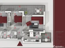 Apartament 3 camere Drumul Gura Putnei