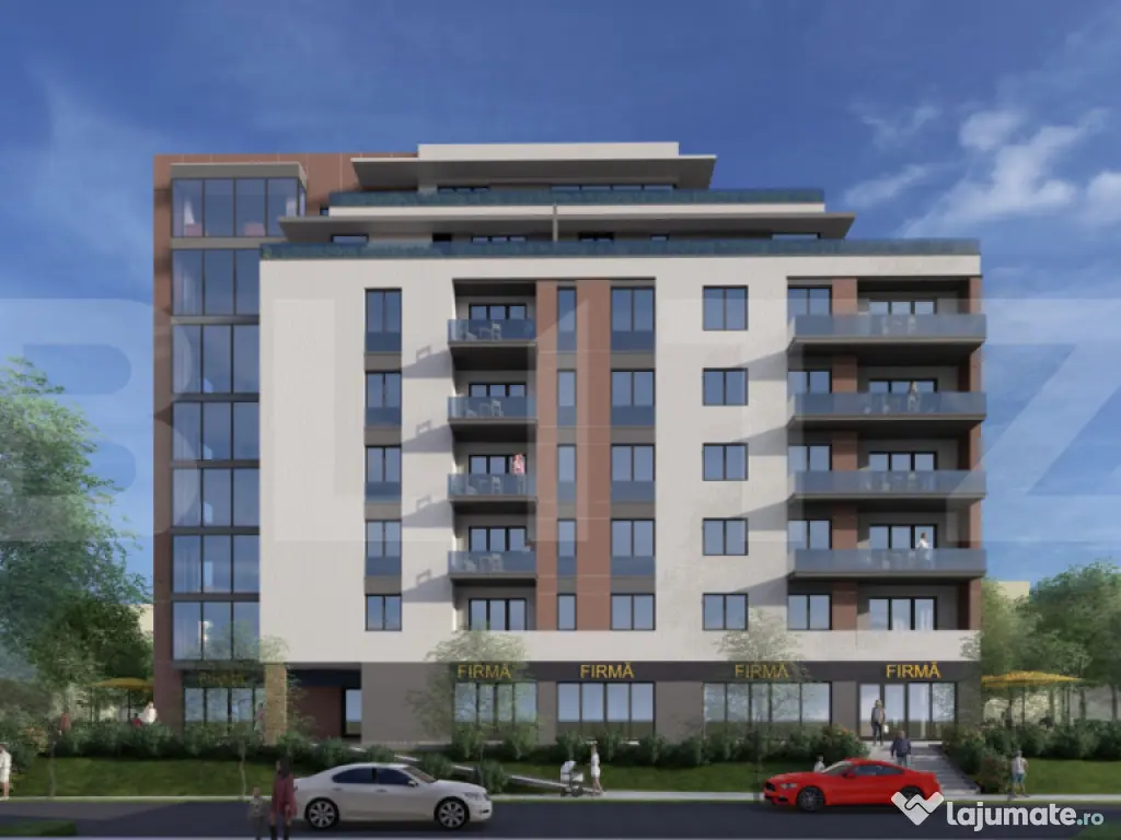 Apartament cu 3 camere, 92 mp, bloc Premium- zona Andrei Mur