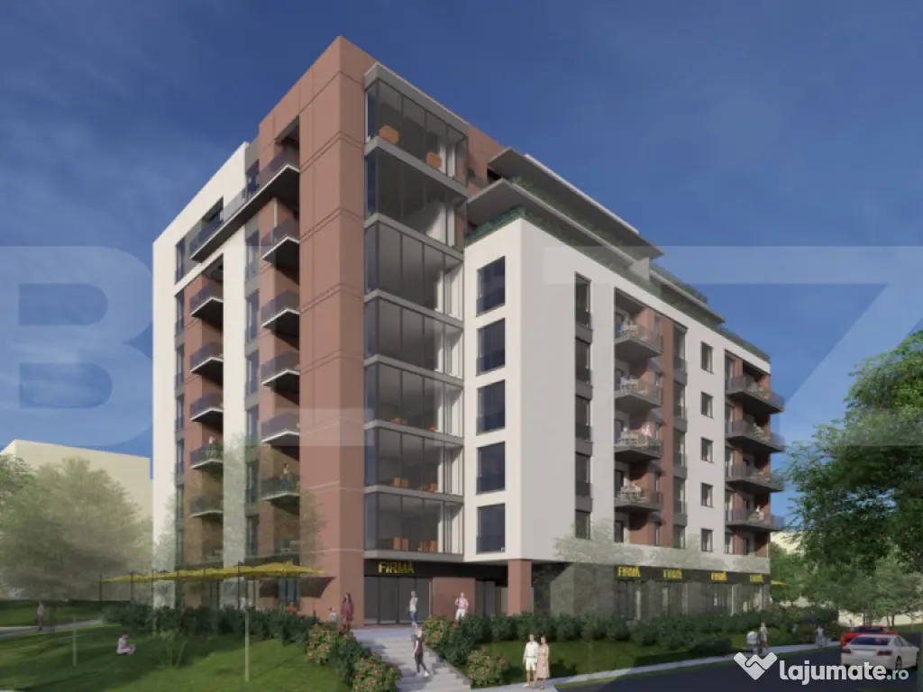 Apartament cu 3 camere, 92 mp, bloc Premium- zona Andrei Mur