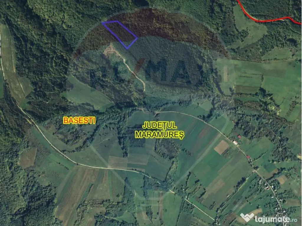 Pădure de vanzare cu zona de cabană Odesti