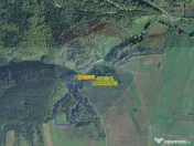 Pădure de vanzare cu zona de cabană Odesti 