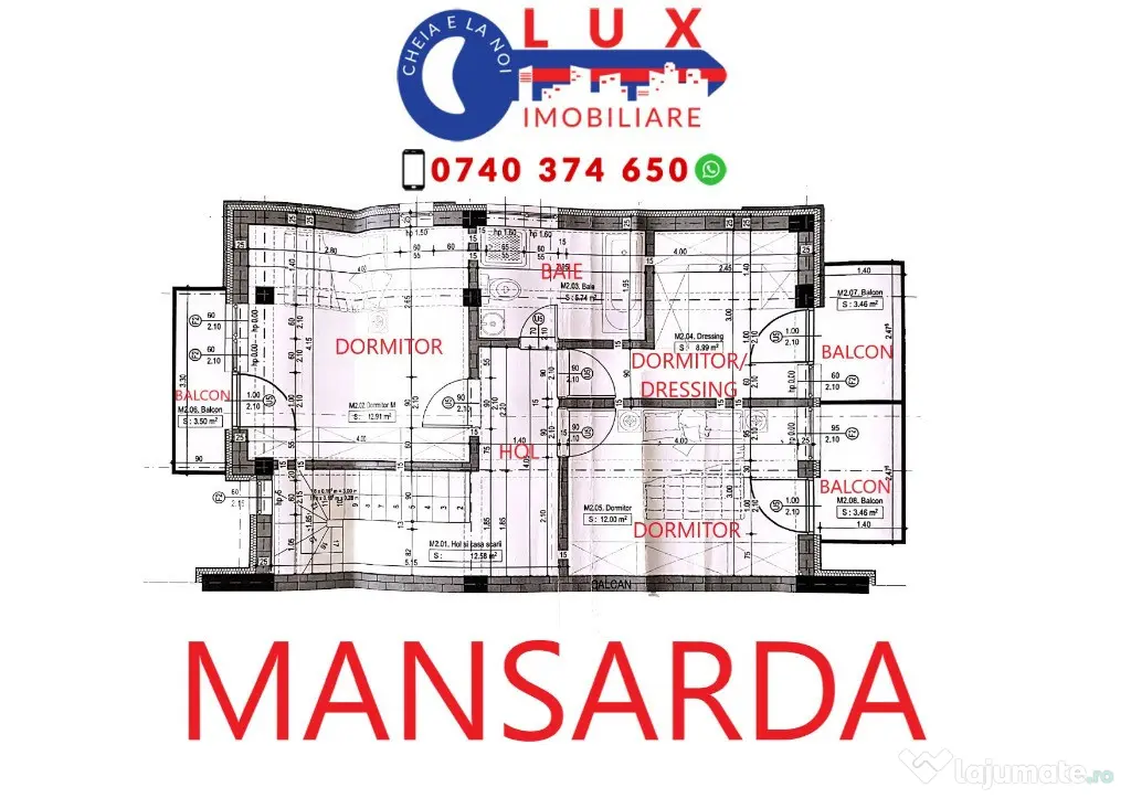 ID 6738 Vila P+M în zona 9 Mai