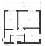 Apartament 3 camere, 53 mp utili+ 17 mp grădină, zona Ghir