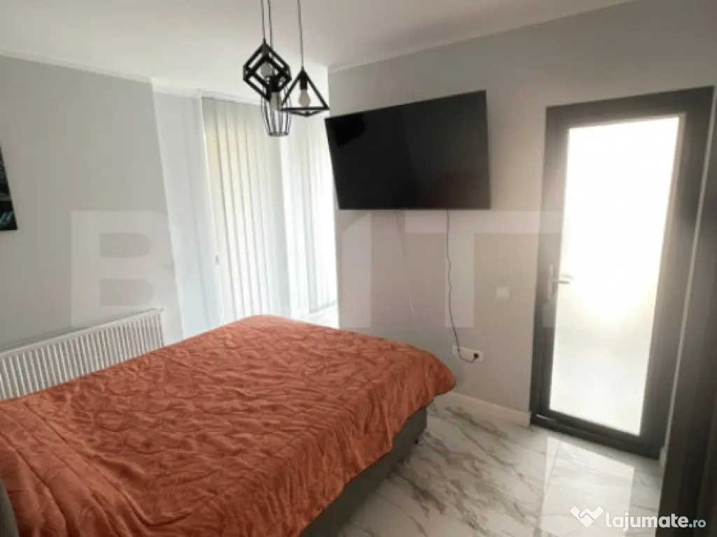 Apartament nou de 2 camere, complet mobilat si utilat modern