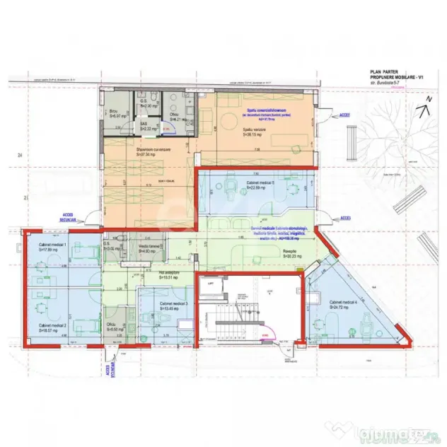 Spatiu Comercial, Strada Burebista, 162mp, 0% COMISION