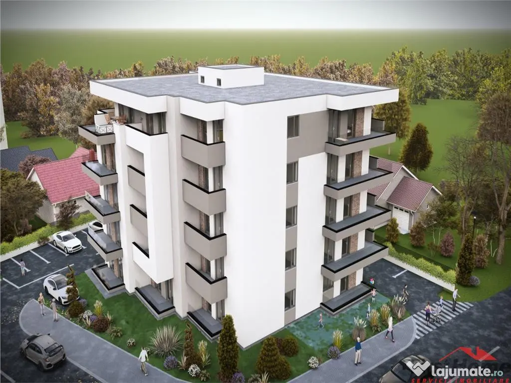 Studio BLOC NOU PARK 69 , 53 mp utili, et 1/4,CENTRU,BIG