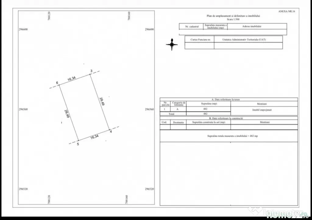 Teren 482 mp Lazu Constanța | Ideal pentru Construcție - Lazu (Constanta)