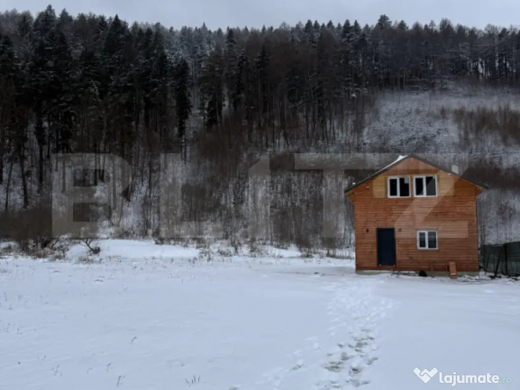 Cabană la munte în inima pădurii la 15 km de Brașov, zon