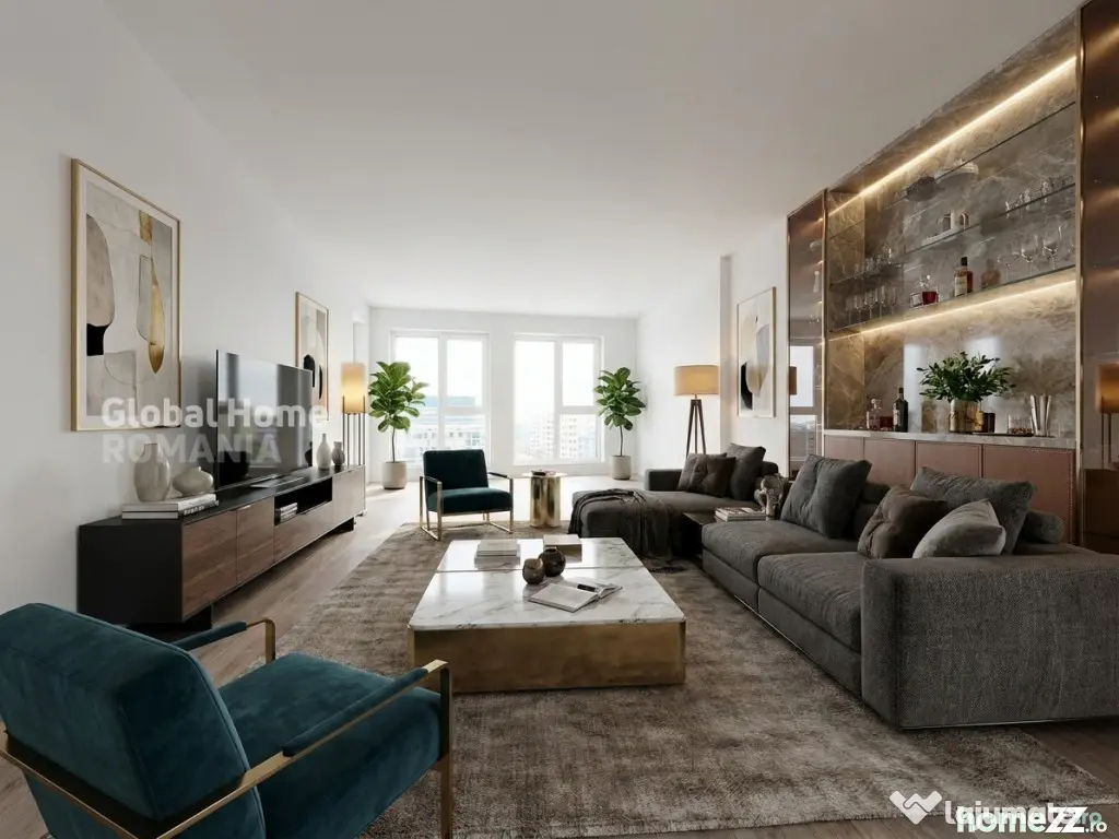 Apartament 3cam 100MP |MTM Residence-Rond Pipera|LOC PARCARE