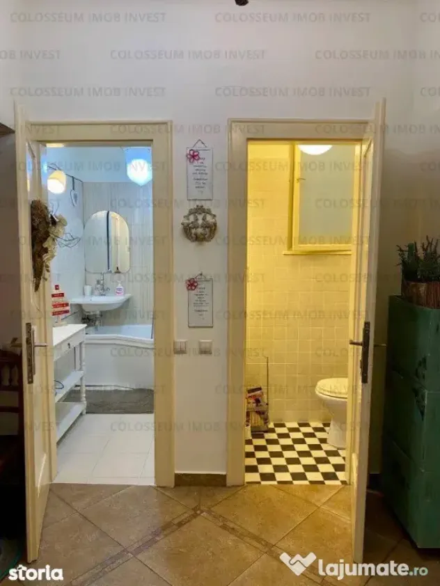 Apartament 3 camere, semidecomandat -Centrul Istoric