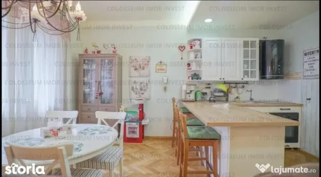 Apartament 3 camere, semidecomandat -Centrul Istoric