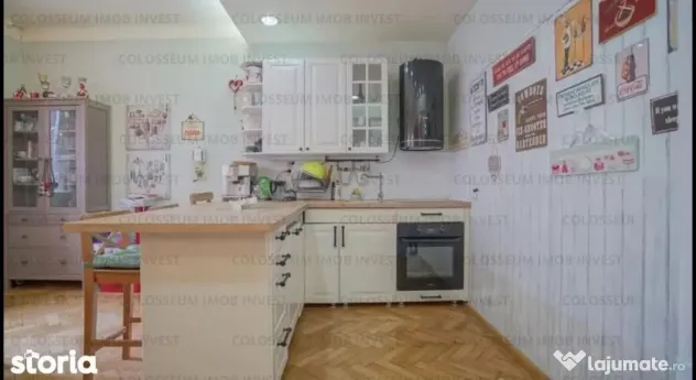 Apartament 3 camere, semidecomandat -Centrul Istoric