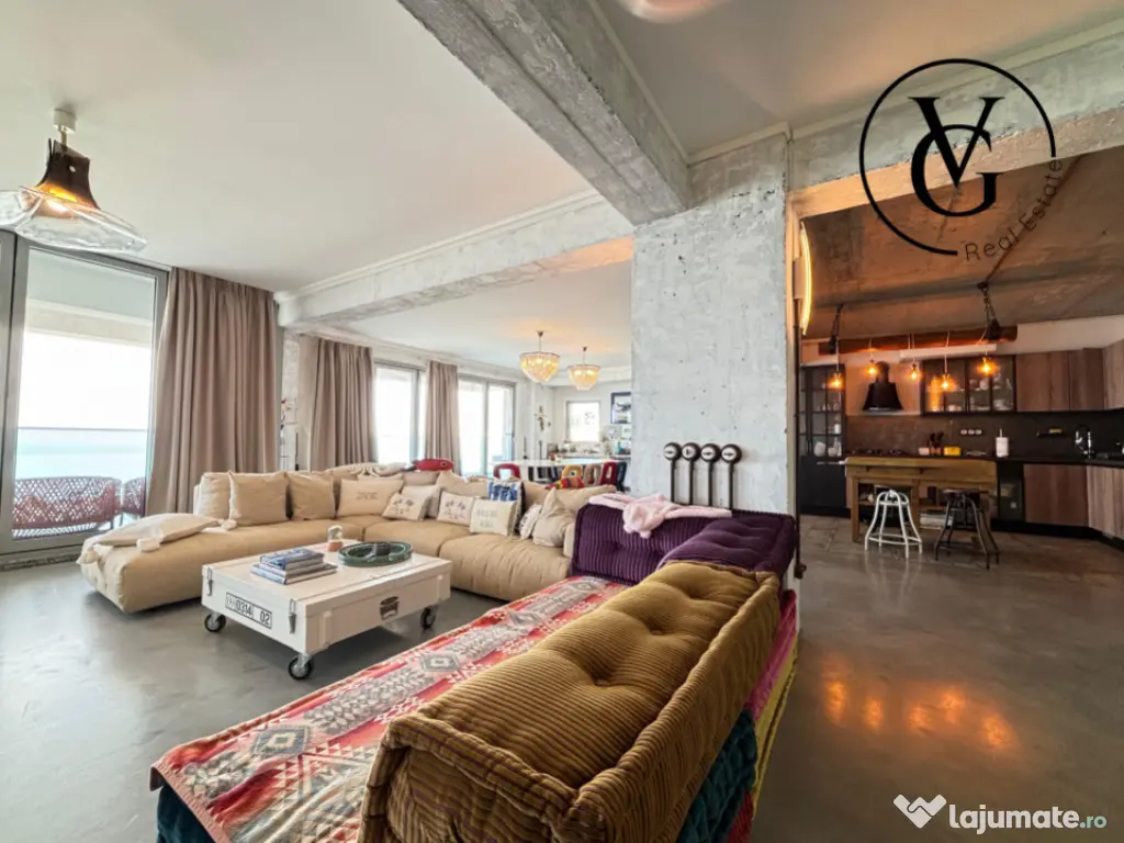Apartament exclusivist 3 camere – vedere frontală la mare