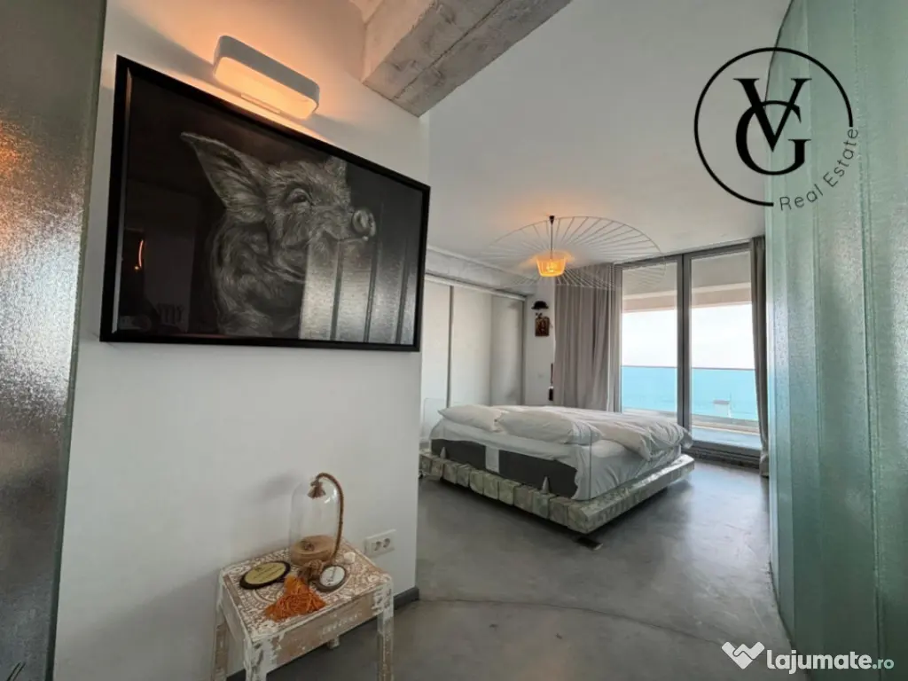 Apartament exclusivist 3 camere – vedere frontală la mare