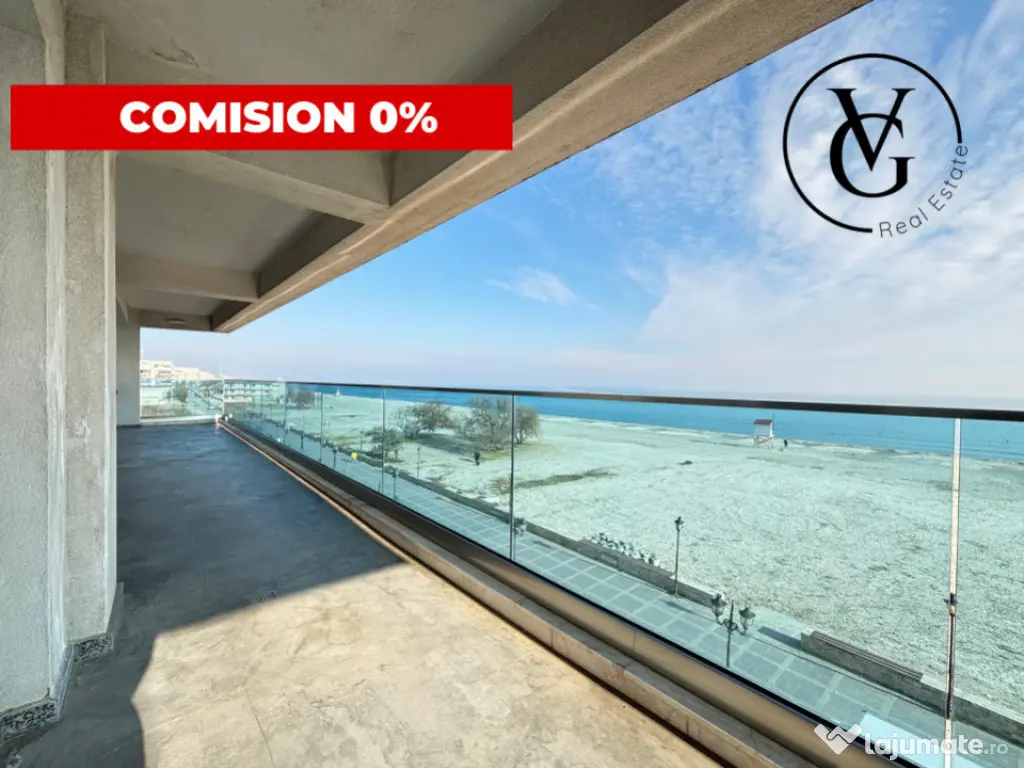 Apartament exclusivist 3 camere – vedere frontală la mare