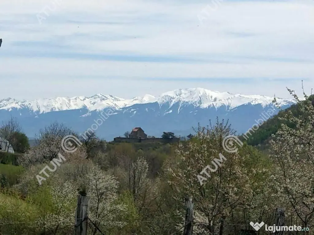 Teren intravilan 2039 mp situat in Cisnadioara din Sibiu