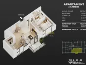 Leoreni Apartament 2 Camere 