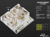 Leoreni Apartament 2 Camere 