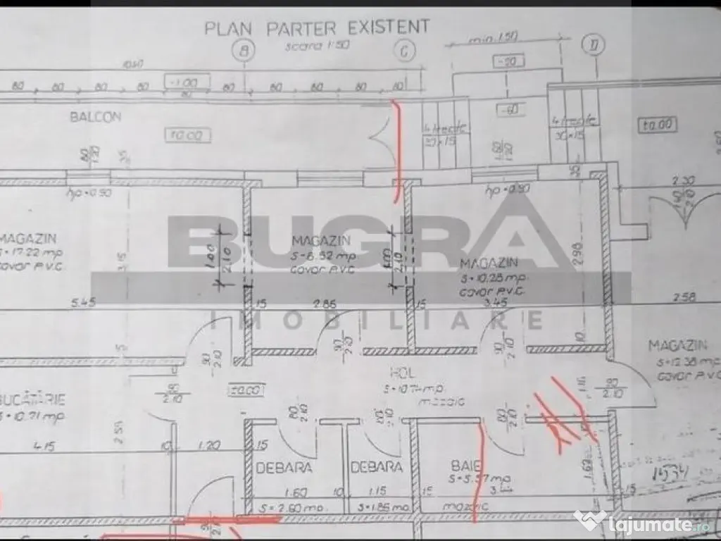 Spatiu comercial 105 mp, vad excelent, zona Pritax