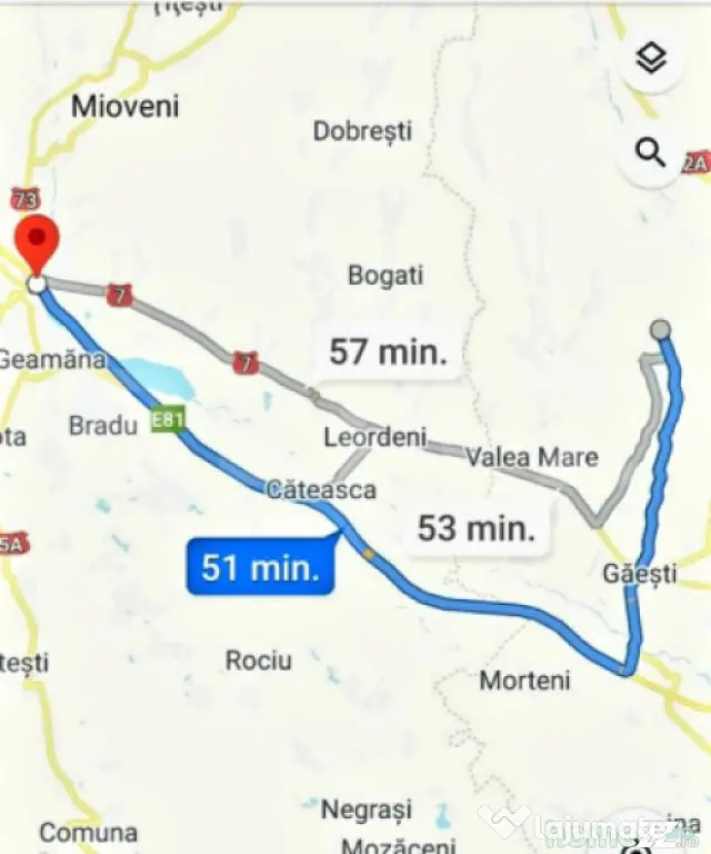 Teren parcelat intravilan 1040 mp – Cobia, sat Mislea – - Mislea (Dambovita)