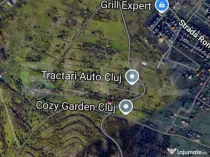 Teren 455 mp + Cotă Drum, Zona Nordului, Borhanci, Puz Apro