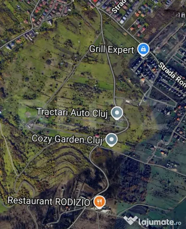 Teren 455 mp + Cotă Drum, Zona Nordului, Borhanci, Puz Apro