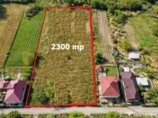 Teren intravilan Comana 2300 mp Front 12,5 m Comision 0% 