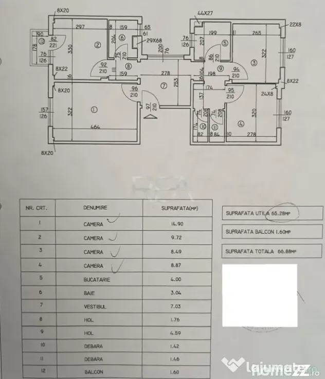 3 camere Colentina decomandat, centrală, inst. schimb., par