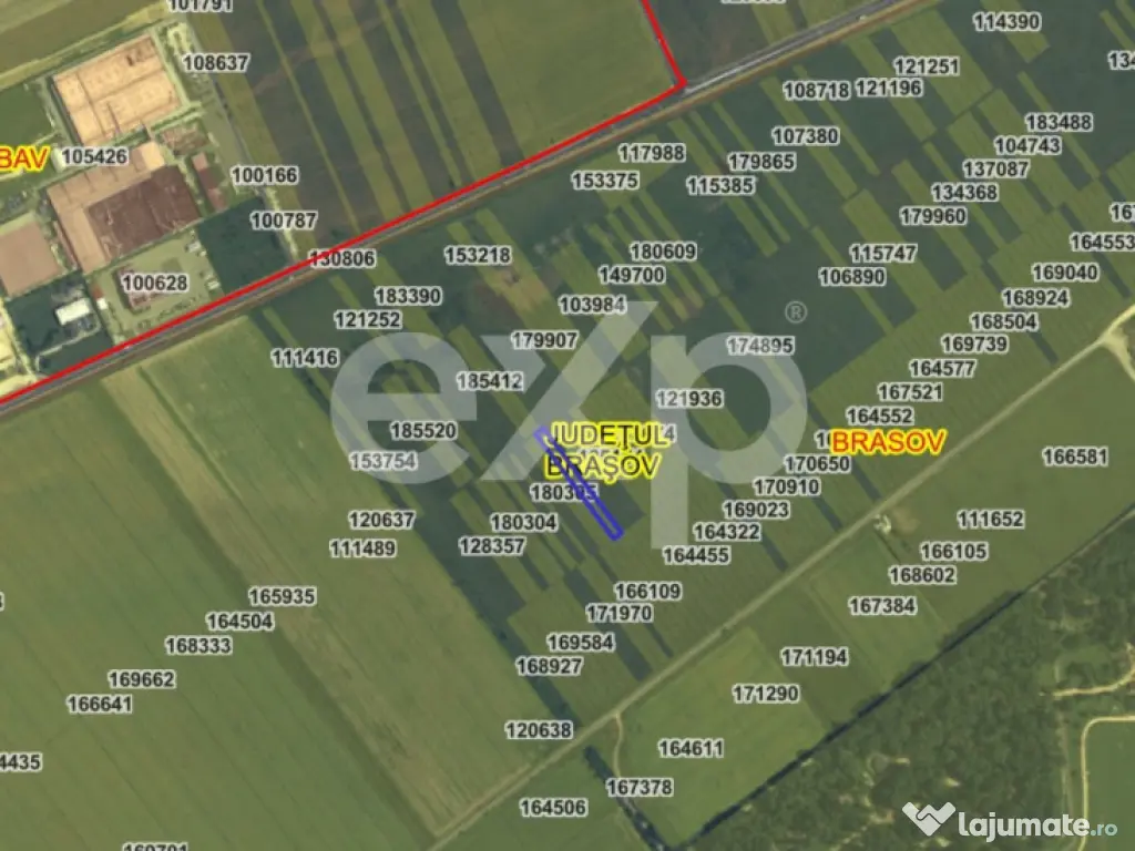 Teren intravilan cu potențial dezvoltare rezidențială în