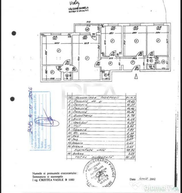 Apartament 4 camere Brancoveanu parc / etaj 2/10, bloc 82' - Bucuresti (Bucuresti-Ilfov)