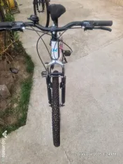 Bicicleta XFACT culoare alb cu roz 