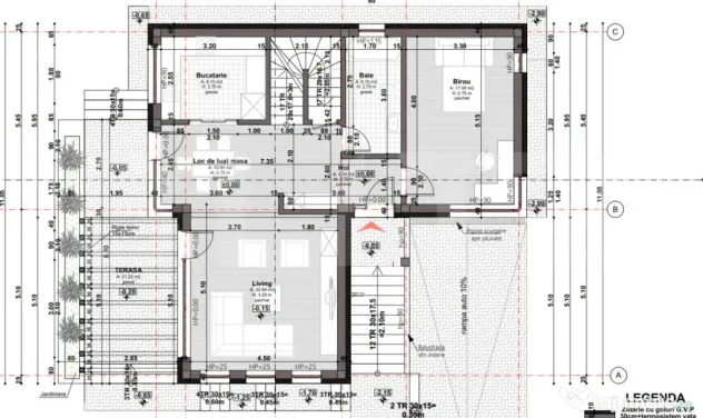 Casa moderna si luminoasa, cu spatii vitrate generoase, 610m