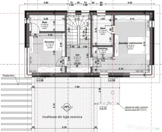 Casa moderna si luminoasa, cu spatii vitrate generoase, 610m