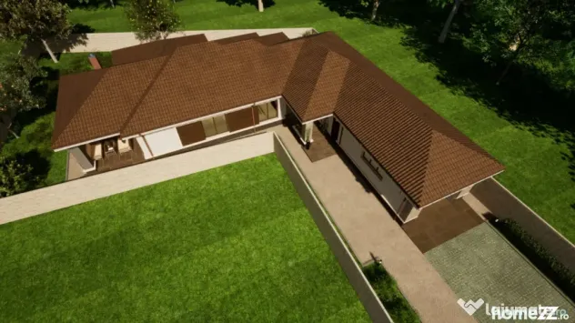 Casă la roșu în Tăuții Măgherăuș, teren 800 mp, acce