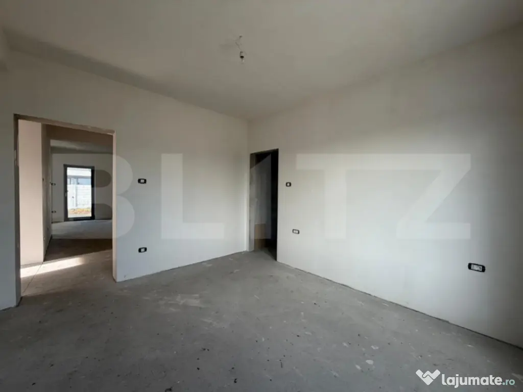 1/2 Duplex modern în Moșnița Nouă | Terasă 17 mp, perso