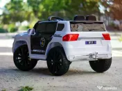 Masinuta electrica de politie, Kinderauto POLICE 911 120W 12V 7Ah White 