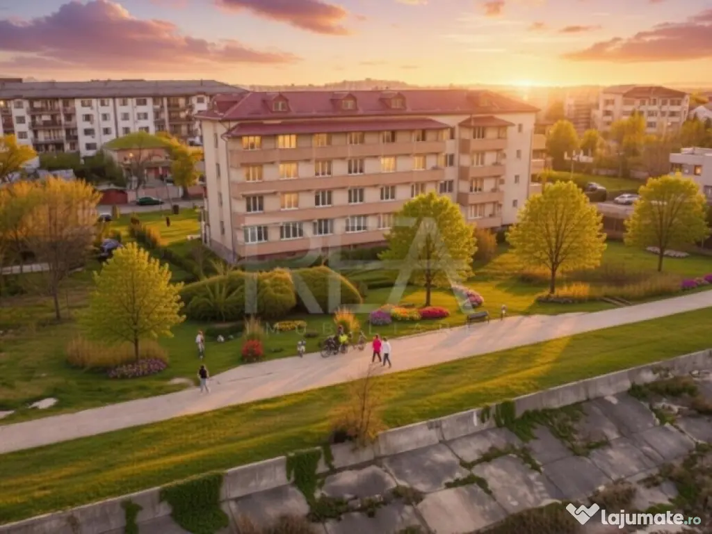 Refugiu Urban Vedere Panoramică pe Malul Lacului Morii