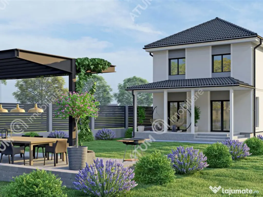 Casa individuala cu 4 camere si curte in cartierul Tineretul