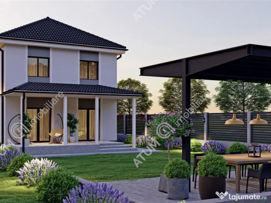 Casa individuala cu 4 camere si curte in cartierul Tineretul