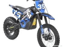 Motocicleta electrica Kinderauto Motobike 35 1500W 48V roti 14/12 Blue