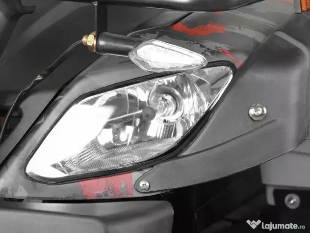 ATV Hecht Huron Army XXL 2200W 72V 52Ah cu diferential, roti 10 inch