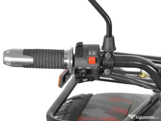ATV Hecht Huron Army XXL 2200W 72V 52Ah cu diferential, roti 10 inch