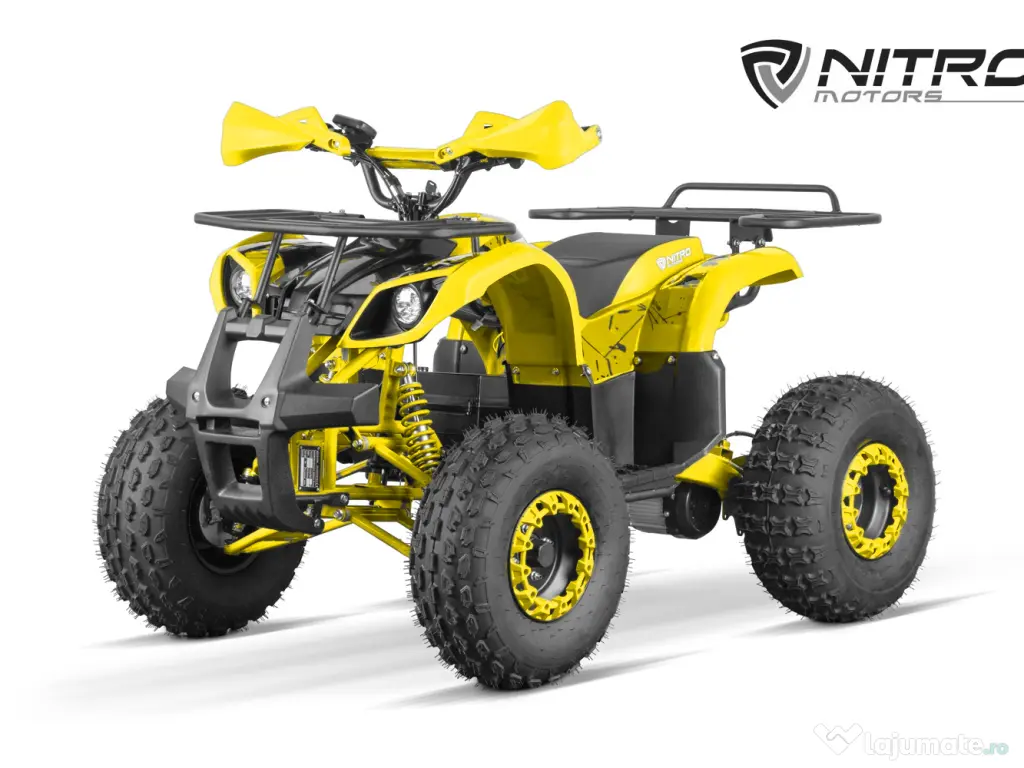 ATV electric NITRO Eco Toronto 1000W 48V 20Ah cu DIFERENTIAL Yellow