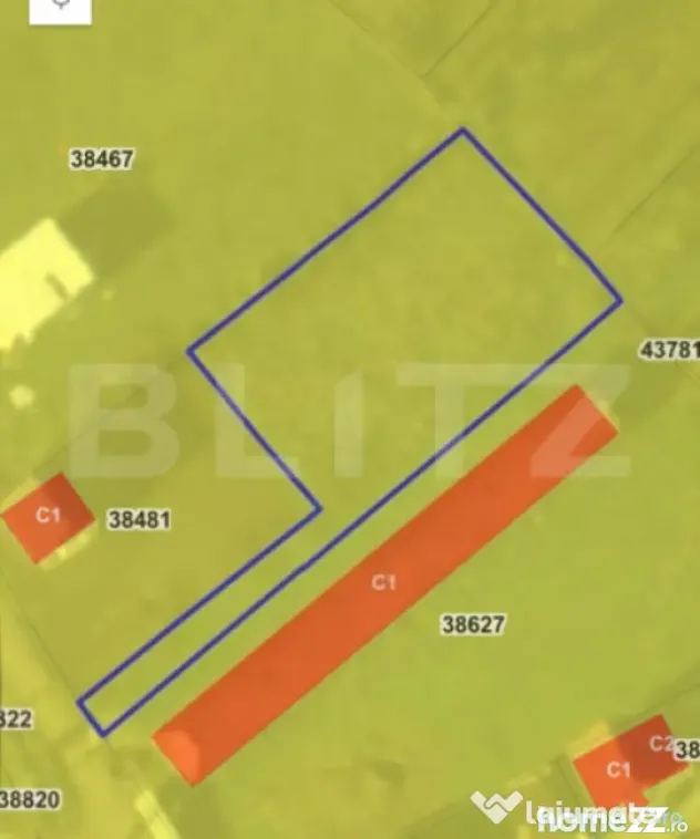 Teren de vanzare 18 arii, str Targului, Lechinta - Bistrita (Bistrita-Nasaud)