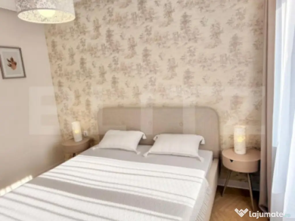 Apartament nou, semidecomandat, 3 camere, parcare subterana,