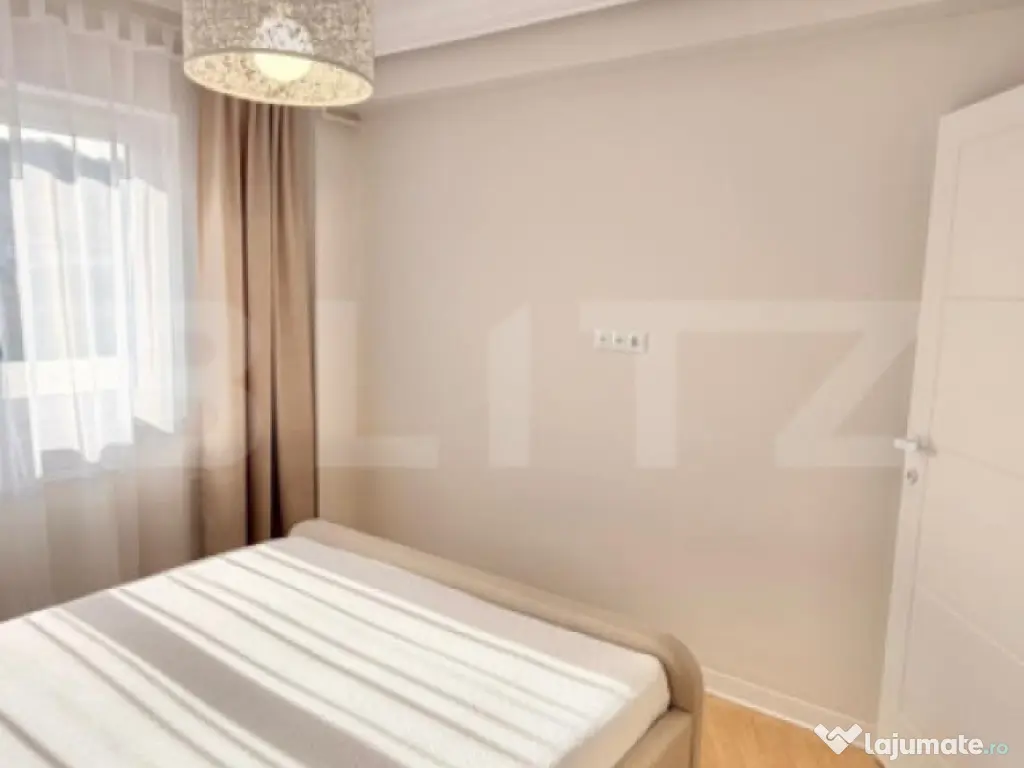 Apartament nou, semidecomandat, 3 camere, parcare subterana,